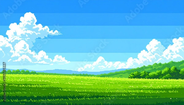 Obraz ゲーム風背景