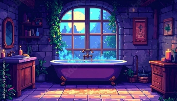 Obraz ゲーム風背景