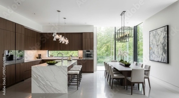 Obraz modern kitchen interior