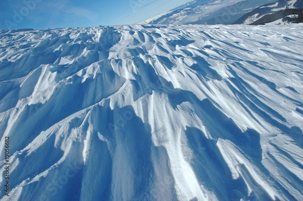 Obraz Snow on mountain peak