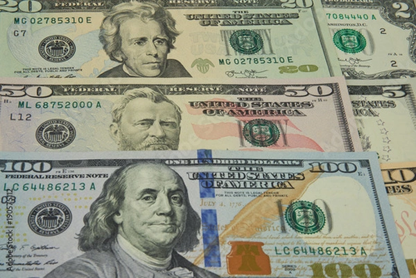 Fototapeta Dollars