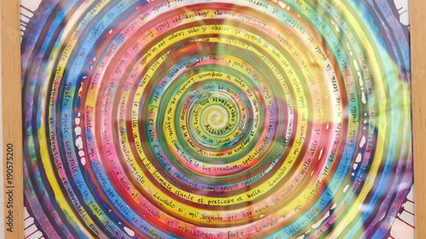 Obraz Mandala dipinto a mano