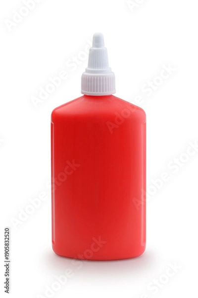 Obraz Plastic bottle isolated on white.