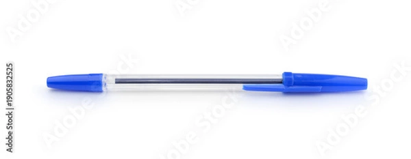 Obraz Ballpoint pen isolated on white.