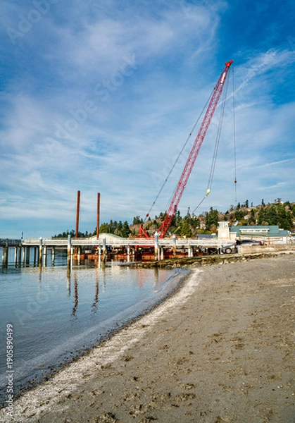 Obraz Redondo Pier Construction 9