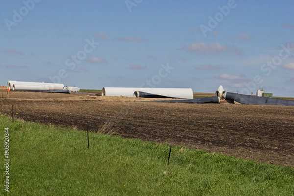 Obraz decommissioned wind turbine