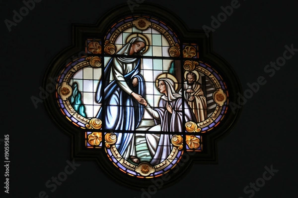 Obraz Stained glass window