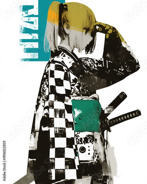 Obraz サムライガール