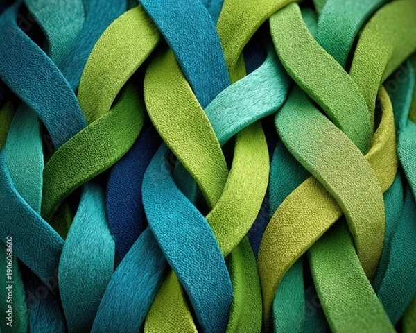 Obraz Abstract Intertwined Textured Pattern Design