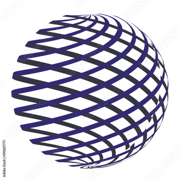 Obraz Abstract  Circle  Logo Design Vector.