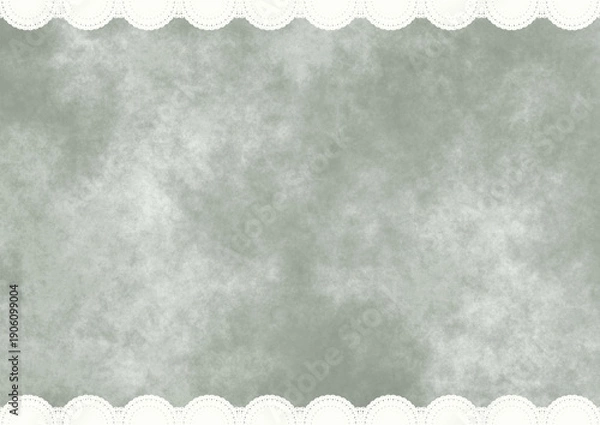 Obraz 上下レース×もやもや(セージグレー)