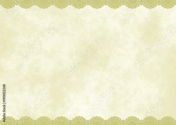 Obraz 上下レース×もやもや(グリーン)