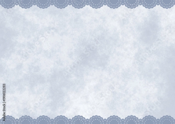 Obraz 上下レース×もやもや(ブルー)