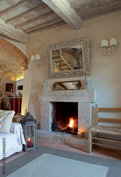 Obraz Fireplace