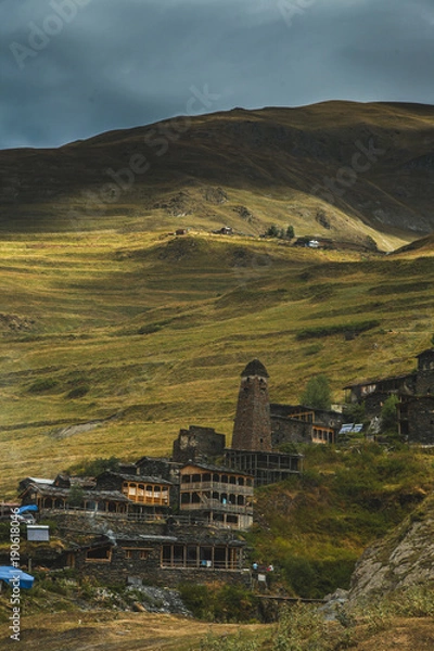 Obraz Dartlo, Tusheti, Georgia