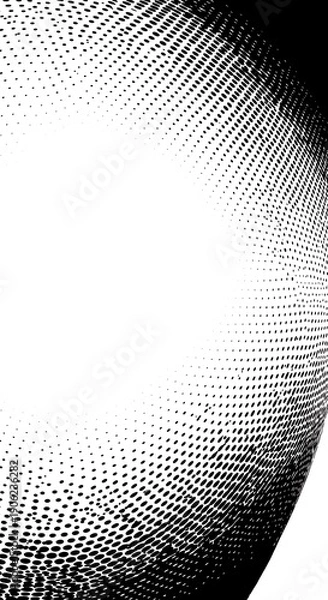 Fototapeta Halftone Bloom