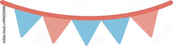 Obraz Party Decoration Bunting