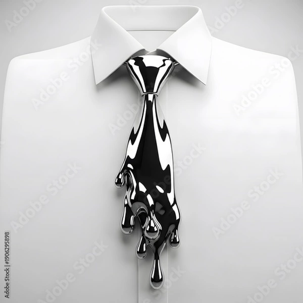 Obraz 액체 금속 넥타이