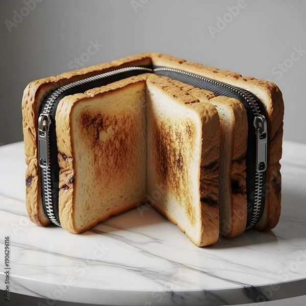 Obraz 지퍼가 달린 토스트