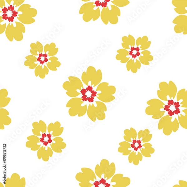 Obraz seamless floral pattern