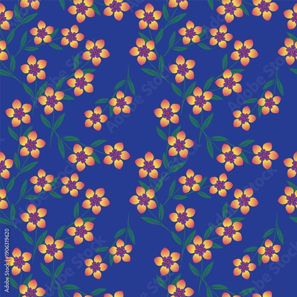 Obraz seamless pattern with flowers