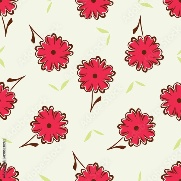 Obraz seamless floral pattern