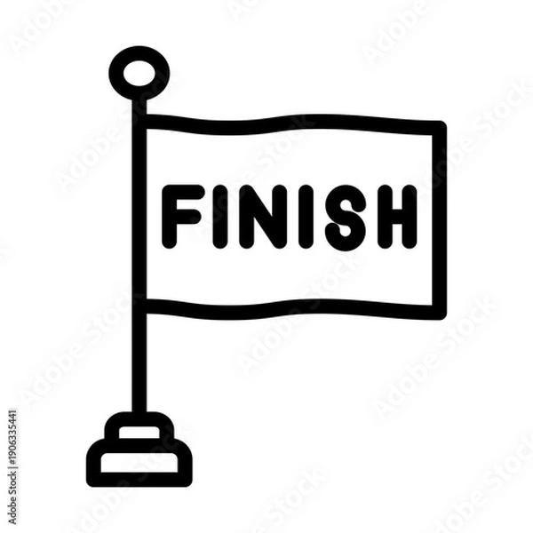 Obraz Achiever Vector Icon