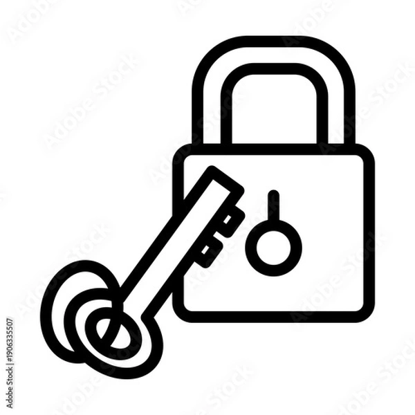 Obraz Secret Vector Icon