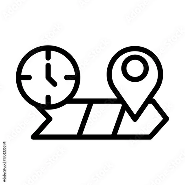 Obraz Timeline Vector Icon