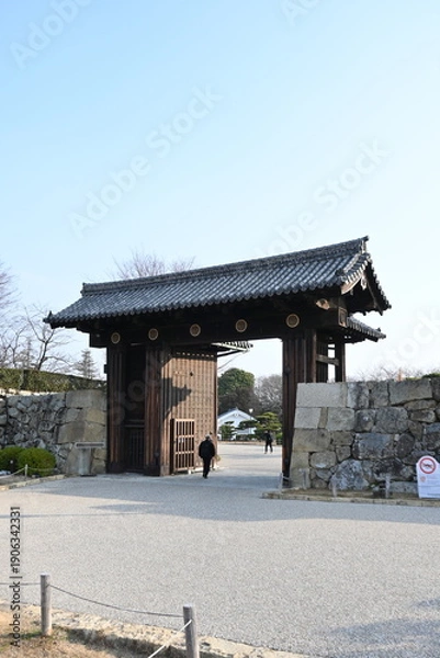 Fototapeta 歴史への架け橋