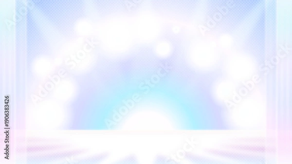 Obraz ライトに照らされたステージの背景