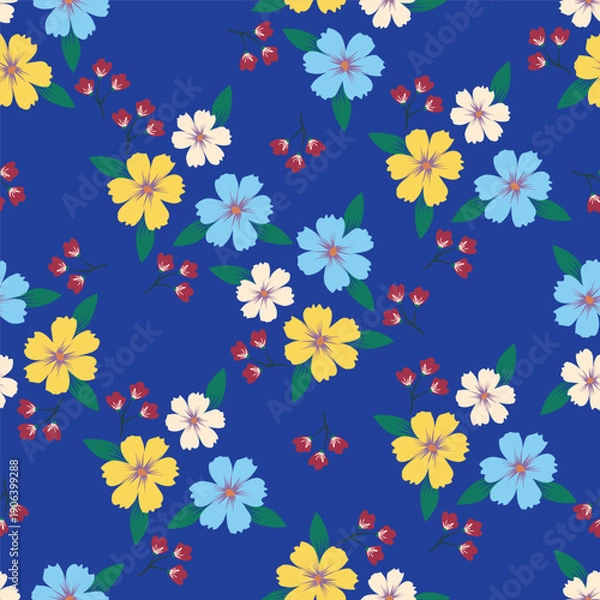 Obraz seamless floral pattern