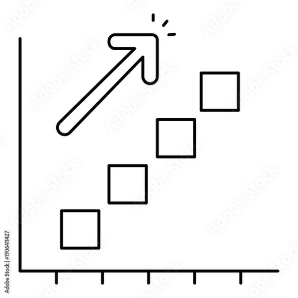 Obraz Prediction Icon Symbolizing Predictive Analytics And Future Data Insights