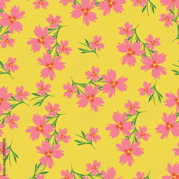Obraz seamless floral pattern