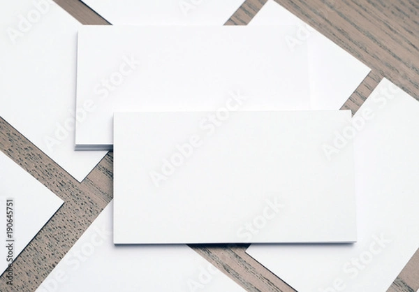 Obraz Empty business cards for moke-up