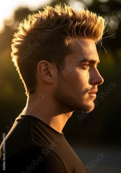 Obraz Golden Hour Contemplation