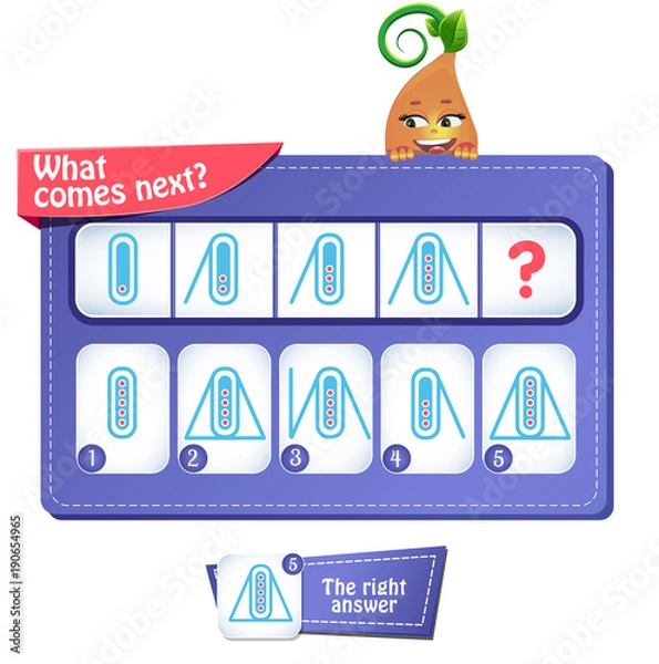 Obraz iq comes next 8