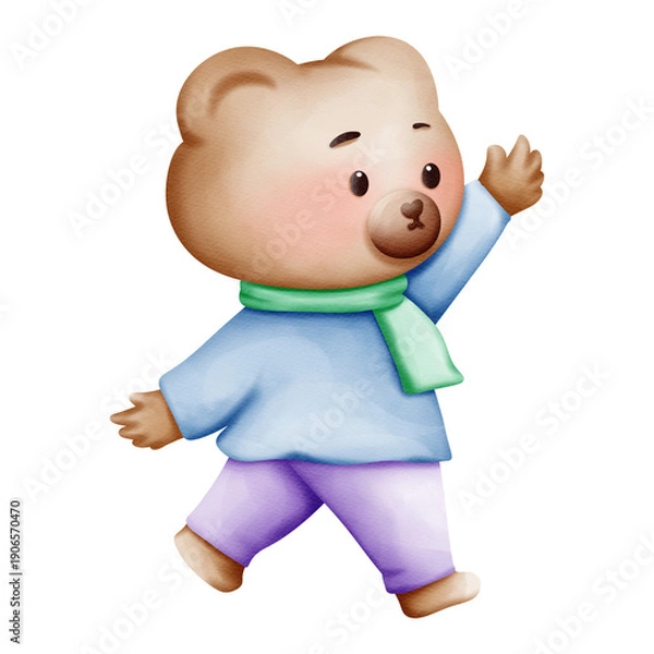 Obraz Cute little bear