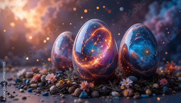 Obraz abstract fractal background