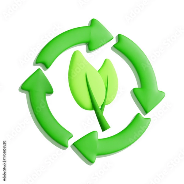 Obraz Conservation Icon for Earth Day