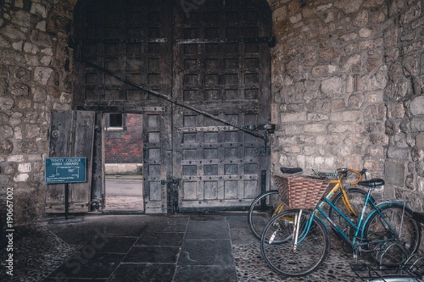 Fototapeta Enter/Exit in Cambridge Schools