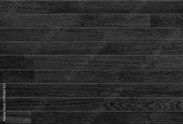 Obraz Black Wooden Background