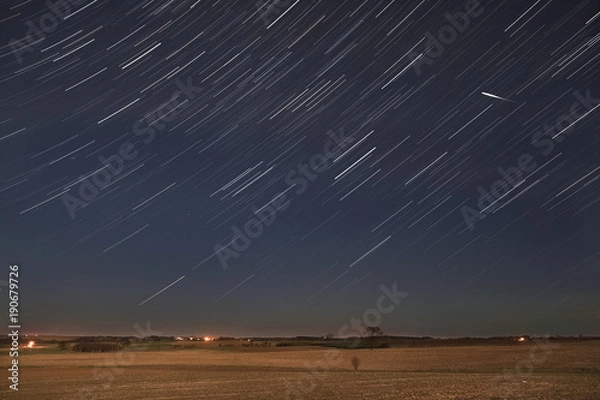 Fototapeta Startrails