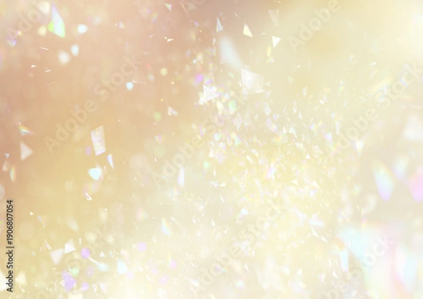 Obraz キラキラと輝くプリズムライト背景