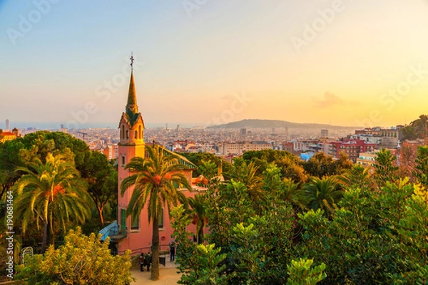 Obraz Park Guell