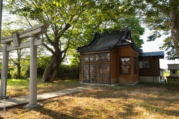 Obraz 新潟　悪田稲荷神社（柏崎市）