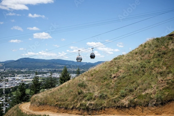 Fototapeta ロープウェイ