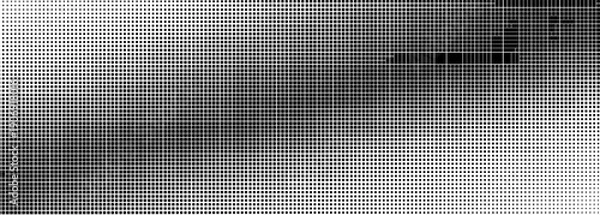 Obraz Black vector stars on transparent white background.