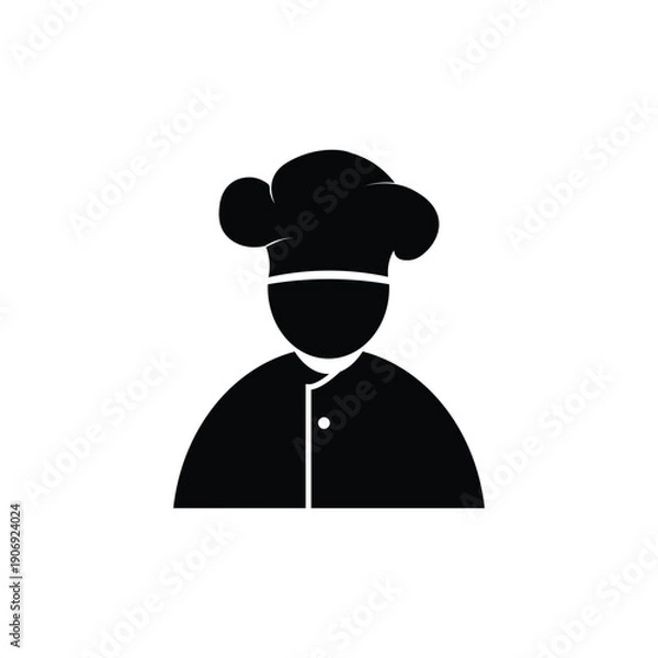 Fototapeta Chef icon