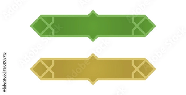 Obraz Ramadan Islamic Decorative Frame Shape Banner 